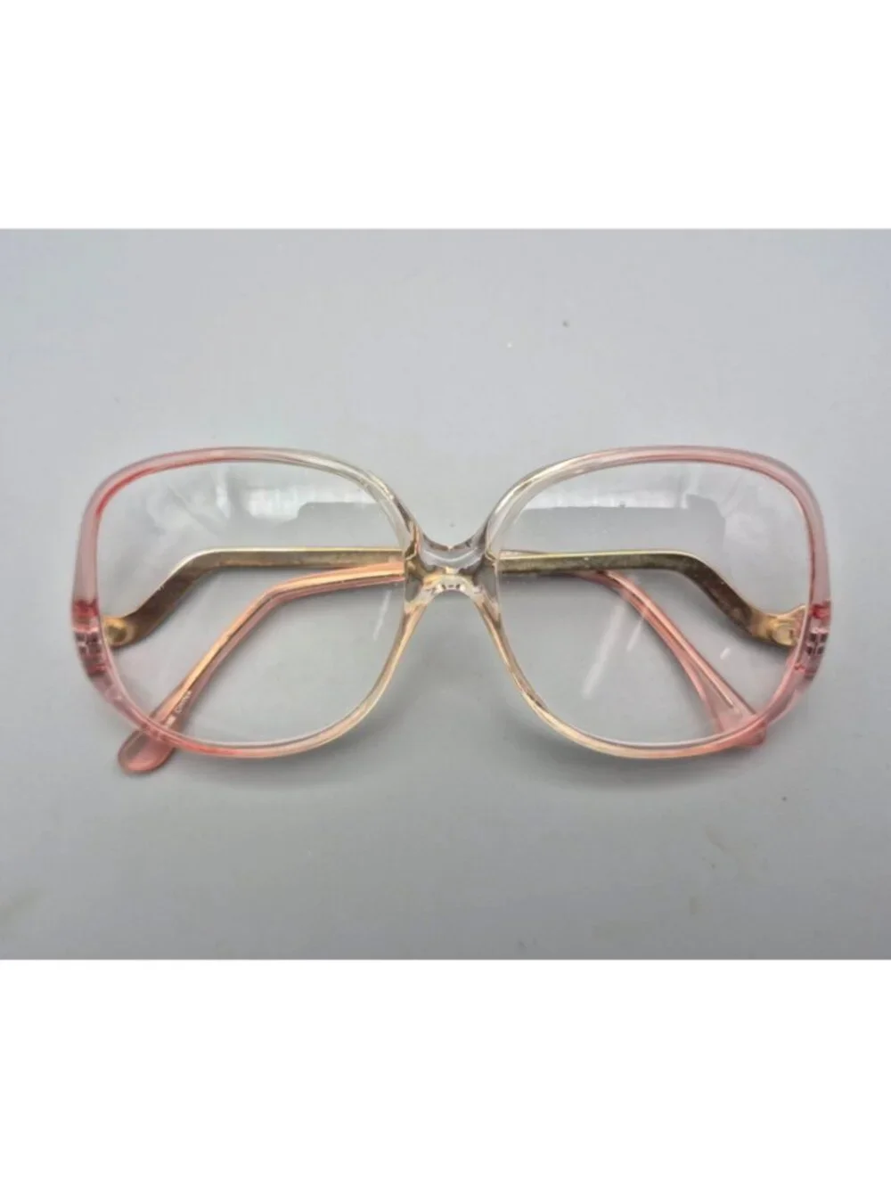 Vintage 1980s Magnivision +3.25 Reading Glasses Oversized Pink Retro Frames